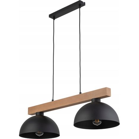 Tkkrywult Oslo Lámpara Colgante Negra 33,5 cm