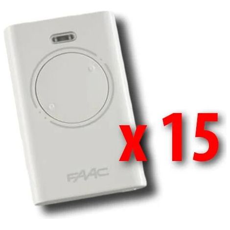 Mando a distancia FAAC 15 x 2 canales XT2 868 SLH LR 787009 (1/3)