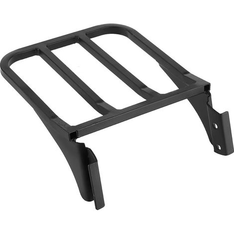 Rear Luggage Rack for Motorcycle Sissy Bar Backrest, suitable for XL/FLST/FLSTC/FLSTSC – Heavy-Duty Steel Construction, 300 lb Capacity, Easy Installation, Removable Side Plates (1/5)