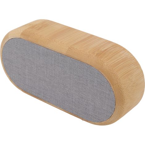 Réveil en bois numérique avec contrôle vocal, LED lumineuse, prise USB, horloge électronique pour décoration intérieure (1/5)