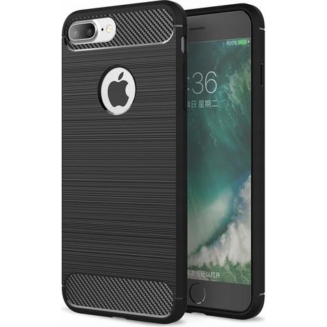 Funda antigolpes NALIA para iPhone 7 Plus/iPhone 8 Plus - Negra (1/5)
