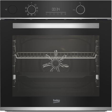 Beko BBIS13300XMPE: Forno Beyond Multifunzione Pirolitico Assistito a Vapore SteamAssist, b300, 9 Funzioni. Dimensione del forno: Media, Tipo di forno: Forno elettrico, Capacità interna forno total... (1/5)