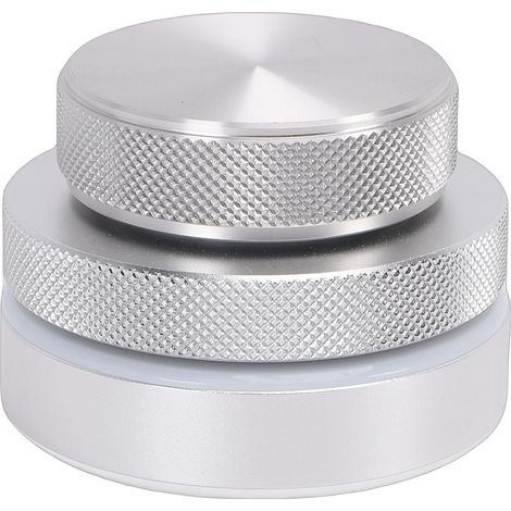 Anpassbare Taste, Bluetooth-USB-Seitenumblätterer, Lautstärkeregler mit RGB-Beleuchtung für Multimedia-Digital-Audio-Workstation, silber (1/5)
