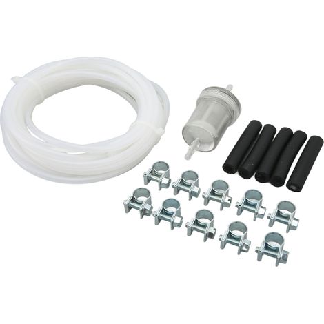 Kit de tuyau de carburant de 5 m pour chauffage de stationnement Webasto avec colliers de serrage et filtre à carburant de rechange. (1/5)