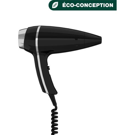 JVD - Sèche-Cheveux Alteo pistolet noir - Matériel professionnel (1/5)