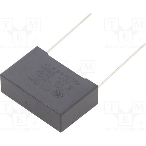 820nf 310vac X2 Condensador Polipropileno Raster 22,5mm 820nf310vacx2