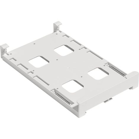 Dispenser estensibile per lattine da posizionare sotto il ripiano del frigorifero - Robusto supporto per lattine e bevande (1/2)