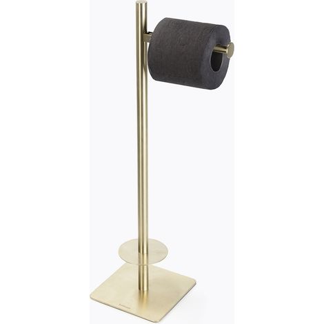 BATHBAZAAR - Duo WC Dallas en inox doré mat