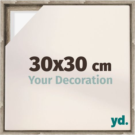Your Decoration - Cadre flottant - Chene Sonoma - Cadre en caisse américaine pour toile sur chassis - MDF - Lyon (1/5)