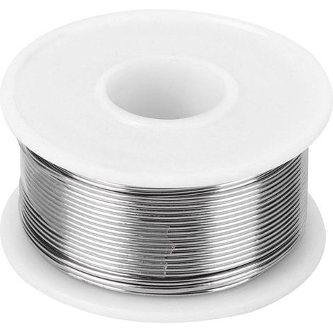 Fil d'étain contenant du flux, sans nettoyage, accessoires de soudage pour fer à souder, 1,0 mm pour applications électriques (1/5)