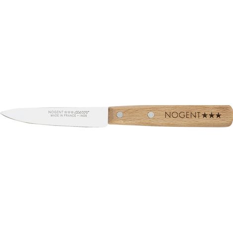 Couteau Lame Lisse Nogent 9cm Avec étui Lame Lisse Haute Précision Avec étui De Protection - Nogent