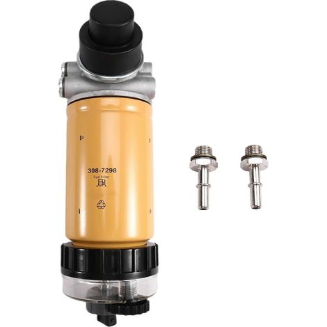 Séparateur eau/carburant 318-8064, 3188064, CA3188064 pour moteurs Caterpillar C4.4, C6.6 et CAT (420E, 430E, 450E-SFYGV) (1/5)
