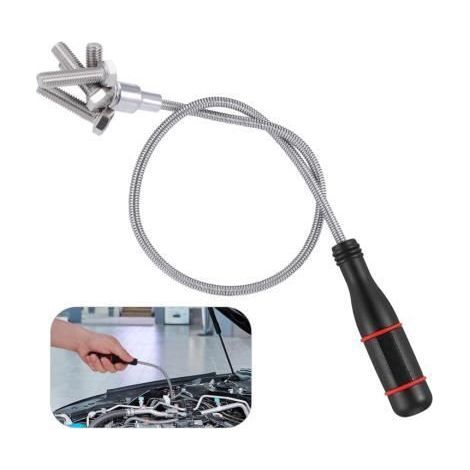 Flexible 60CM Magnetic Pickup Tool with Powerful Grip and Anti-Slip Handle