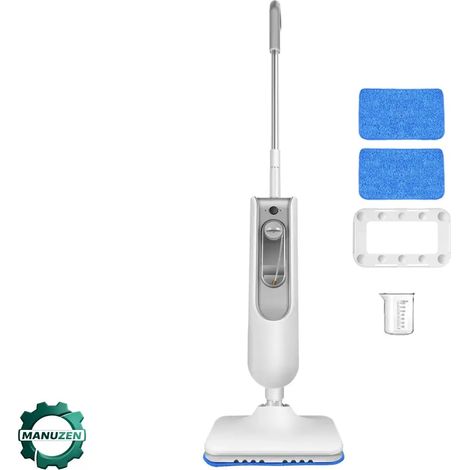 Manuzen - Balai vapeur 5 en 1 – 1 500 W, réservoir 400 ml (1/3)