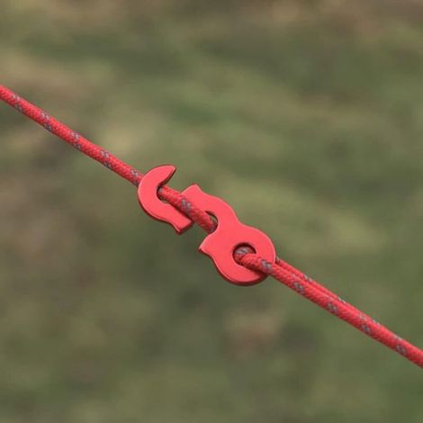 Tendeur De Corde - Alliage D'aluminium - Pour Tente Bâche Camping Randonnée - 12 Pièces (1/5)