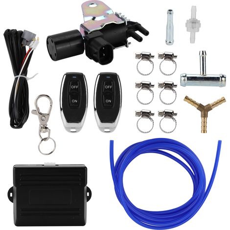 Télécommande universelle pour clapet d'échappement sans fil, kit de contrôleur à vide pour voiture (1/5)