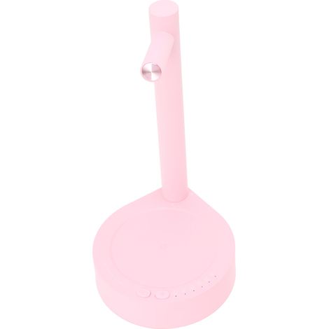 Distributeur d'eau portable pour bouteille, pompe électrique réglable 6 vitesses, amovible, rose, pour maison, bureau et extérieur (1/5)