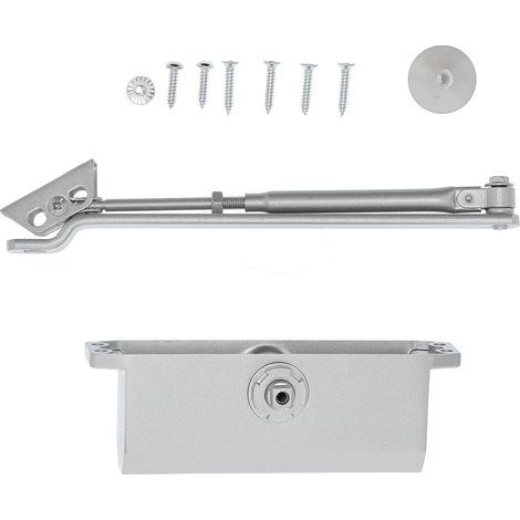 Ferme-porte, bras tlescopique rglable, bras basculant paissi, ferme-porte hydraulique pour porte en bois pour porte en mtal.