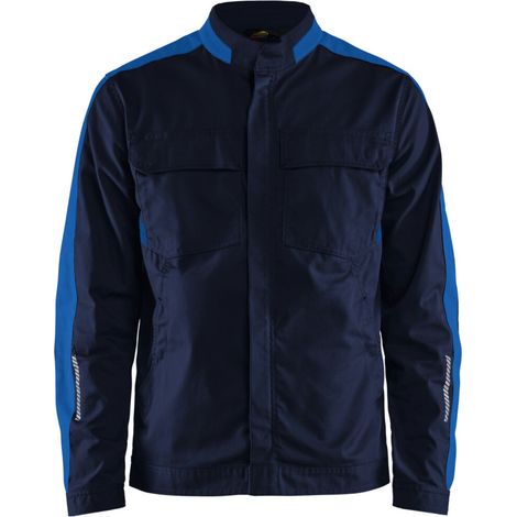 Blakläder Bundjacke Industrie Stretch, marineblau / kornblau, Unisex-Größe: XL (1/2)