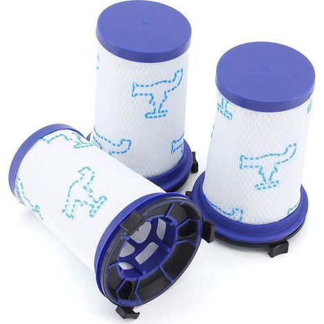 Pack de 3 filtros de repuesto para aspiradora inalámbrica Rowenta Air Force 360 / X-Pert Essential 260 RH9037 RH9038 RH9039 RH9051 RH9057 RH9079 RH9081 RH9086 (1/5)