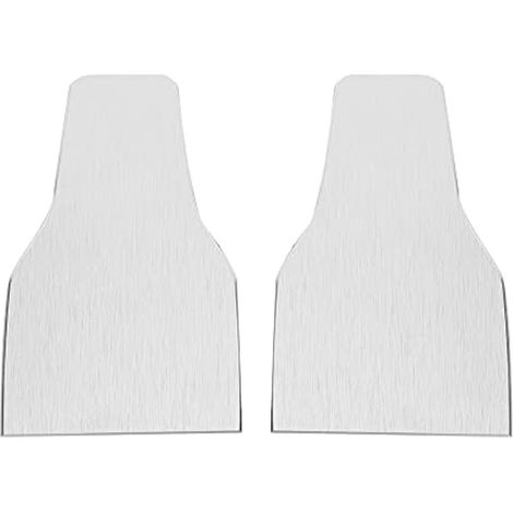 Garniture de couvercle de charnière de fenêtre arrière argentée pour JL 2018+ (1/4)