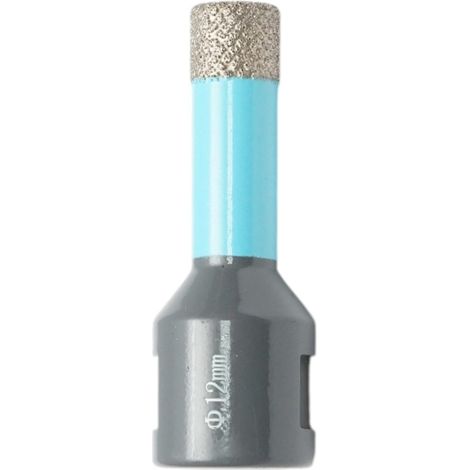 Punta diamantata a corona 12x62mm, filettatura interna M14 per piastrelle in ceramica, marmo e granito Breckner Germany (1/5)