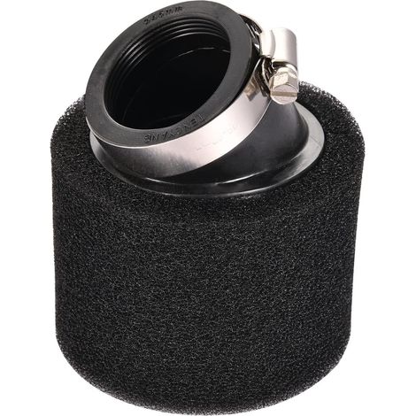 1 Filtre à Air, 45mm, Mousse, Tube Coudé 45 Degrés, Noir, pour KLX CRF 125cc 150cc ATV Quad (1/5)
