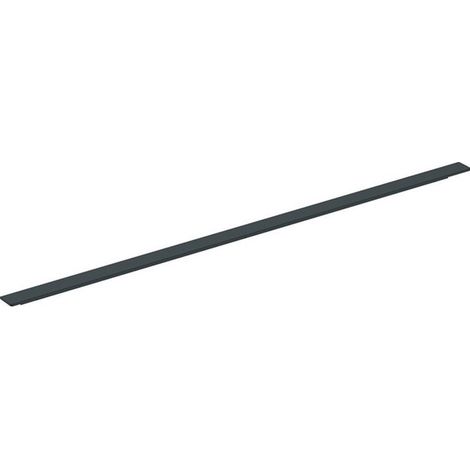 Garde-corps GE, largeur : 90 cm, finition mate en lave (1/4)