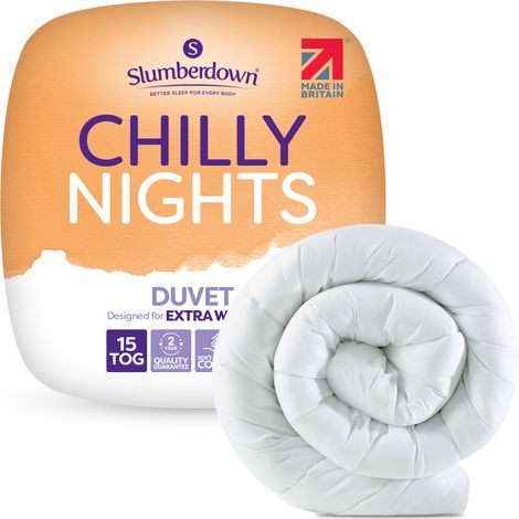 Slumberdown Chilly Nights Duvet, 15 Tog, Super King