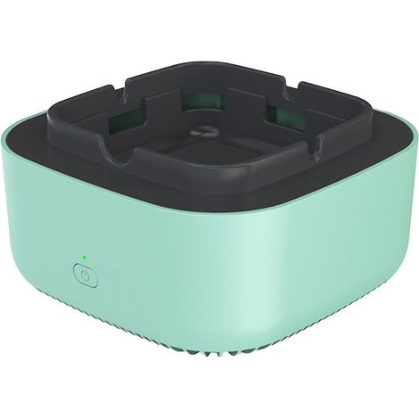 Rauchfreier Aschenbecher mit Direktabsaugung, 360°-Absaugung, automatischer Abschaltung, 600 mAh Akku, Luftreiniger für Zuhause, umweltfreundlich. (1/4)