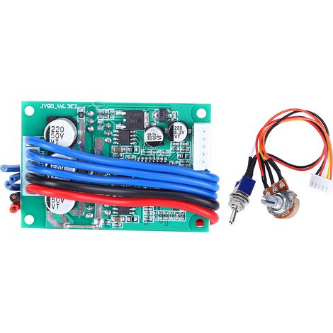 Contrôleur de moteur sans balais DC 12V-36V, carte de commande de vitesse pour moteur brushless 500W, pièces de rechange haute puissance. (1/5)