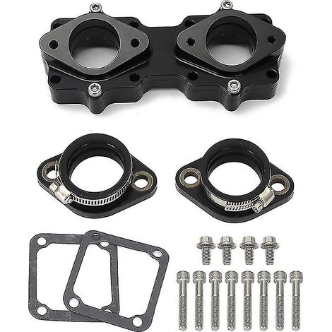 Yfz 350 For 33mm 34mm 35mm 36mm New Billet Intake Manifolds Boots Keihin Mikuni Carb Carburetors For All Yamaha Banshee Yfz350( Black) (1/5)