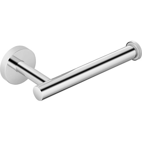 Porte-Papier Toilette, Support Mural à vis pour Salle de Bain, Cuisine, Salle de Bain, Toilettes, Design Moderne, Peut contenir des Rouleaux de Papier Toilette, Acier Inoxydable, chromé (1/5)