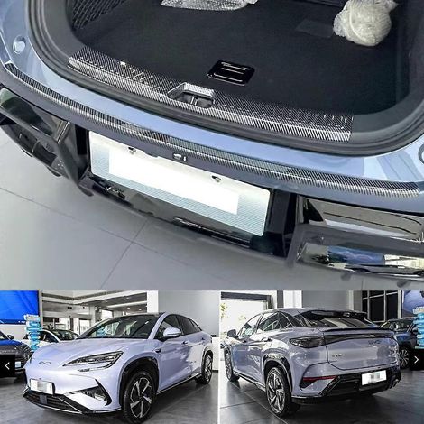 Protections de pare-chocs arrière intérieur pour BYD Sealion 07 EV 2024, accessoires de voiture, garniture de seuil de porte de coffre ( ) (1/5)