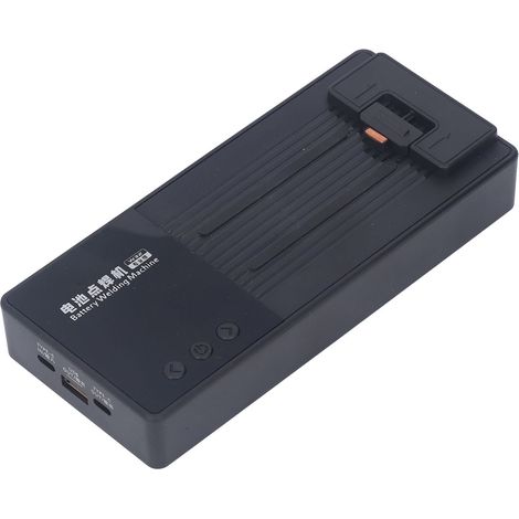 Poste de soudage par points portable 6 niveaux réglables, arrêt automatique, batterie externe 4,2V 200A, soudeuse à impulsion manuelle (1/5)