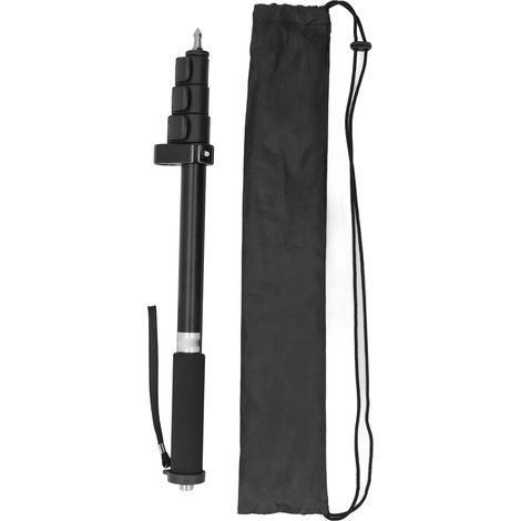 Poteau de centrage télescopique en alliage d'aluminium, monopode de cartographie de mesure professionnel Portable, tige GPS RTK de 1.5 mètres (1/5)