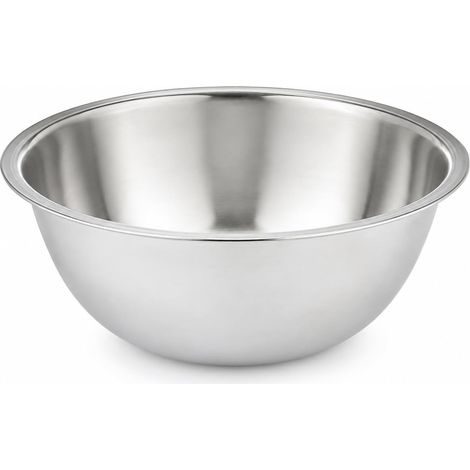 Saladier Inox 36 cm Bol Mélangeur 6.6 L Grand Bol Cuisine pour Mélanger Pâte Salade et Préparation Compatible Réfrigérateur Congélateur et Lave Vaisselle Argent (1/5)