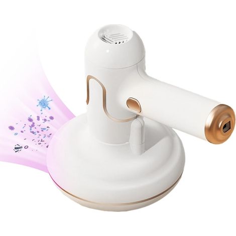 Anti-Milben-Staubsauger, Mini-Matratzenstaubsauger mit UV-C 253,7 nm Sterilisationslicht, Handstaubsauger, Tragbarer Staubsauger, Sofawaschsauger, Matratzen