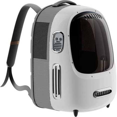 PetKit Breezy 2 Haustier-Reiserucksack (Creme) (1/5)