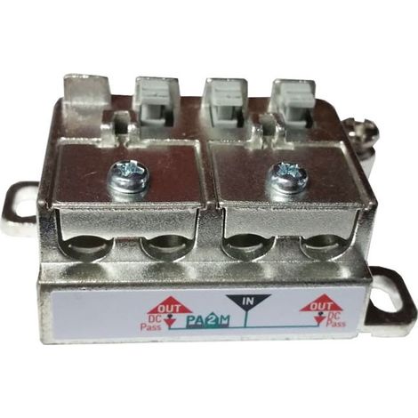 Fracarro PA2M Partitore a 2 Vie con Connessione a Morsetto (1/4)