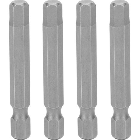 10 Pieces Magnetic Hex Screwdriver Bits, Pointed (1/5)