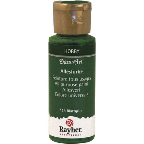 Peinture tous usages, flacon 59 ml, vert feuillage (1/2)