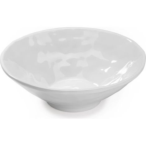 Assiette Creuse Mélamine Blanche Ø 17,5 à 24 cm - Pujadas