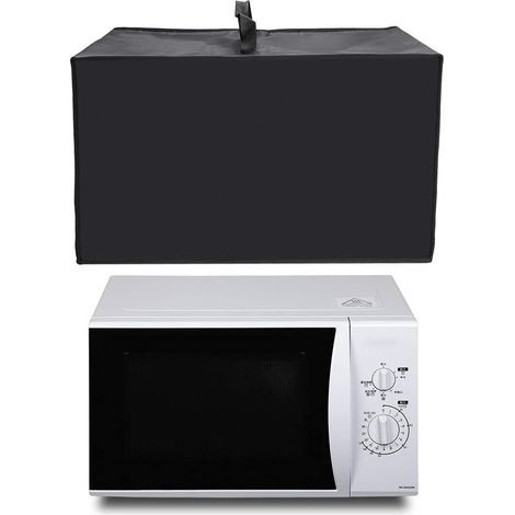 Black - 1pc, 420D Polyester, heat-resistant, waterproof, microwave-resistant, dustproof (1/5)