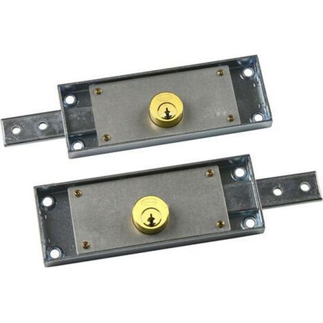 SERRATURA PER SERRANDA POTENT 1625ZL DM LATERALE A COPPIA - BIGMAT