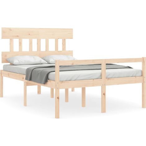 Maison Exclusive - Cama de matrimonio personas mayores con cabece