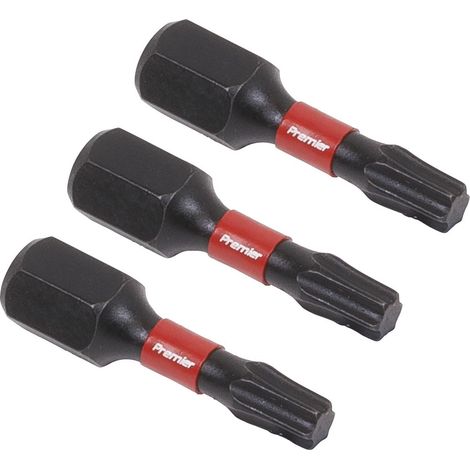 Sealey AK8217 Premier TRX-Star Impact Power Tool Bits T20 x 25mm 3pc (1/5)