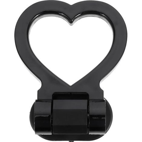 Heart Shaped Black Adhesive Tow Hook for Tow Bar Flexible (1/5)