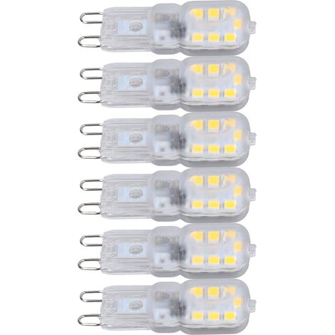 Lampadina universale G9 – 14 LED 3W – 220V – dimmerabile – protezione occhi – a risparmio energetico – luce naturale – lampada da tavolo / lampadario