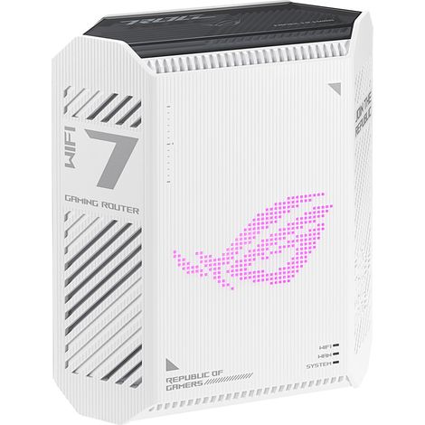 ASUS GS-BE7200 routeur sans fil 2.5 Gigabit Ethernet Bi-bande (2,4 GHz / 5 GHz) Blanc, Noir